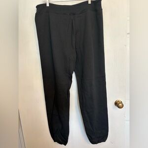 Set of (2) Women's Black Sweatpants (Joggers) - Extra Large
